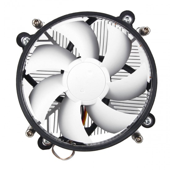 12V DC 3Pin CPU Cooling Fan CPU Cooler Coloful LED for Intel LGA 1150/1151/1155/1156/1366 12V DC 3Pin CPU Cooling Fan CPU Cooler Coloful LED for Intel LGA 1150/1151/1155/1156/1366