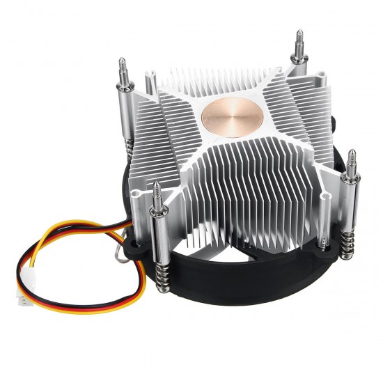 12V DC 3Pin CPU Cooling Fan CPU Cooler Coloful LED for Intel LGA 1150/1151/1155/1156/1366