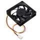 12V Internal Desktop Computer CPU Case Cooling Cooler Master Silent Fan 7cm 12V Internal Desktop Computer CPU Case Cooling Cooler Master Silent Fan 7cm