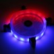 12cm 16million Color RGB LED Quiet Computer Case PC Cooling Fan +Remote Control