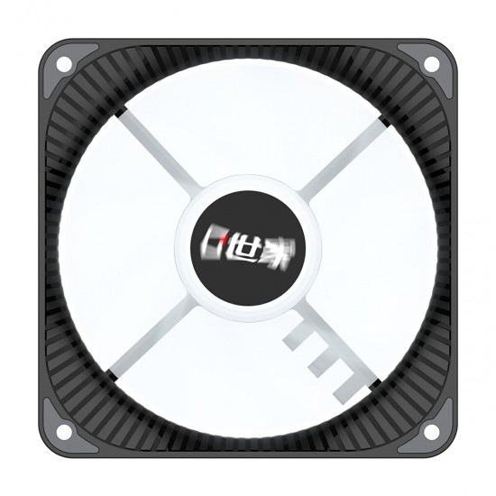 12cm RGB Cooling Fan Smart 4Pin PWM Chassis Cooler Desktop Computer Case CPU Silent Radiator Wind Tunnel FC120 RGB Smart Version