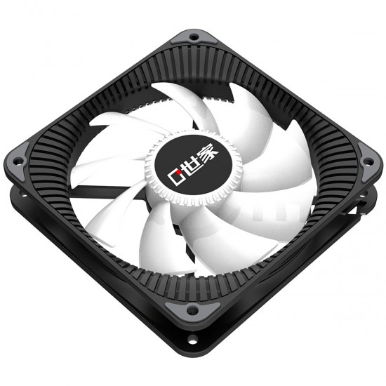12cm RGB Cooling Fan Smart 4Pin PWM Chassis Cooler Desktop Computer Case CPU Silent Radiator Wind Tunnel FC120 RGB Smart Version 12cm RGB Cooling Fan Smart 4Pin PWM Chassis Cooler Desktop Computer Case CPU Silent Radiator Wind Tunnel FC120 RGB Smart Version
