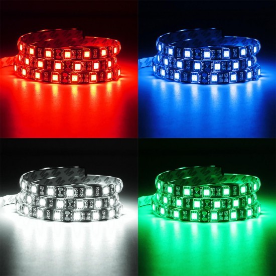 1M 4 Pin White Green Blue Red LED Strip Light for Desktop Computer Case 1M 4 Pin White Green Blue Red LED Strip Light for Desktop Computer Case