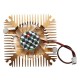 2 Pins 55x55x11mm 12V 0.1A Heat Sink CPU Cooling Fan PC Computer 2 Pins 55x55x11mm 12V 0.1A Heat Sink CPU Cooling Fan PC Computer