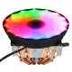 3 Pin 12V 12cm Horizontal CPU Cooler CPU Cooling Fan for Intel LGA 1150/1151/1155/1156/1366/775 AMD Heatsink