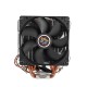 3 Pin 2 Fan 4 Heatpipes CPU Cooling Fan Cooler Heatsink for Intel 775 1150 1151 AMD