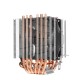 3 Pin CPU Cooler Fan Heatsink 6 Copper Heatpipe Cooling Fan for Intel 775/1150/1151/1155/1156/1366 and AMD All Platforms