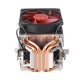 3 Pin Four Copper Pipes Red Backlit CPU Cooling Fan for Intel 1155 1156 AMD 3 Pin Four Copper Pipes Red Backlit CPU Cooling Fan for Intel 1155 1156 AMD