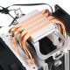 3 Pin Triple Fans Four Copper Heat Pipes Colorful LED Light CPU Cooling Fan Cooler Heatsink for Intel AMD 3 Pin Triple Fans Four Copper Heat Pipes Colorful LED Light CPU Cooling Fan Cooler Heatsink for Intel AMD