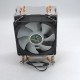 3Pin 1 Fans 4 Heatpipes Colorful Backlit CPU Cooling Fan Cooler Heatsink for Intel LGA 775/1150/1151/1155/1156/1366