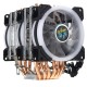 3Pin 3 Fans 6 Heatpipes Colorful Backlit CPU Cooling Fan Cooler Heatsink for Intel AMD 3Pin 3 Fans 6 Heatpipes Colorful Backlit CPU Cooling Fan Cooler Heatsink for Intel AMD
