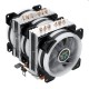 3Pin 3 Fans 6 Heatpipes Colorful Backlit CPU Cooling Fan Cooler Heatsink for Intel AMD