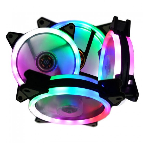 3Pin 4Pin LED RGB Cooling Fan 120mm DC 12V Brushless PC Cooler For Computer Case 3Pin 4Pin LED RGB Cooling Fan 120mm DC 12V Brushless PC Cooler For Computer Case
