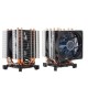 3Pin Six Copper Heat Pipes Blue Backlit CPU Cooling Fan forIntel 775 1150 1151 AMD