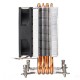 4 Copper Heatpipes CPU Cooler 9cm Quiet Fan Radiator 3/4Pin Cooling Fan Heatsink Cooler For 115x 2011 X58 X79 X99 X299 AMD3/4