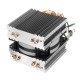 4Pin 4 Heatpipes Colorful Backlit CPU Cooling Fan Cooler Heatsink For Intel AMD 4Pin 4 Heatpipes Colorful Backlit CPU Cooling Fan Cooler Heatsink For Intel AMD