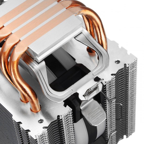 4Pin 4 Heatpipes Colorful Backlit CPU Cooling Fan Cooler Heatsink For Intel AMD 4Pin 4 Heatpipes Colorful Backlit CPU Cooling Fan Cooler Heatsink For Intel AMD