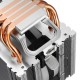 4Pin 4 Heatpipes Colorful Backlit CPU Cooling Fan Cooler Heatsink For Intel AMD