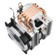 4Pin Dual Fans 4-Heatpipes Colorfule Backlit CPU Cooling Fan Cooler Heatsink For Intel AMD 4Pin Dual Fans 4-Heatpipes Colorfule Backlit CPU Cooling Fan Cooler Heatsink For Intel AMD