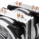 4Pin Dual Fans 4-Heatpipes Colorfule Backlit CPU Cooling Fan Cooler Heatsink For Intel AMD 4Pin Dual Fans 4-Heatpipes Colorfule Backlit CPU Cooling Fan Cooler Heatsink For Intel AMD