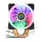 4Pin Three Fans 4-Heatpipes Colorful Backlit CPU Cooling Fan Cooler Heatsink For Intel AMD
