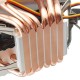 6 Heat Pipes Blue LED CPU Cooling Fan Cooler Heat Sink For Intel LAG 1155 1156 AMD Socket AM3/AM2