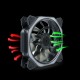 6 Pin 12*12*2.5cmRGB Colorful LED Cooling Fan for Computer Case