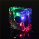 80mm Four LED Light Nine Blade CPU Cooling Fan For PC Computer Case