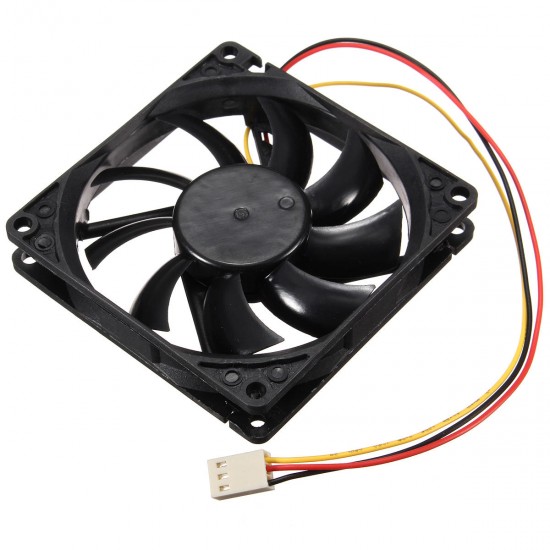 80x80x15mm 3 Pin 12V CPU Cooling Fan Cooler PC Computer Heatsink 80x80x15mm 3 Pin 12V CPU Cooling Fan Cooler PC Computer Heatsink