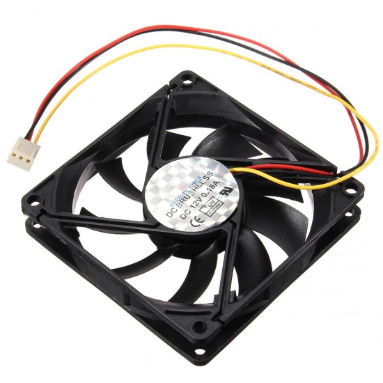 80x80x15mm 3 Pin 12V CPU Cooling Fan Cooler PC Computer Heatsink 80x80x15mm 3 Pin 12V CPU Cooling Fan Cooler PC Computer Heatsink