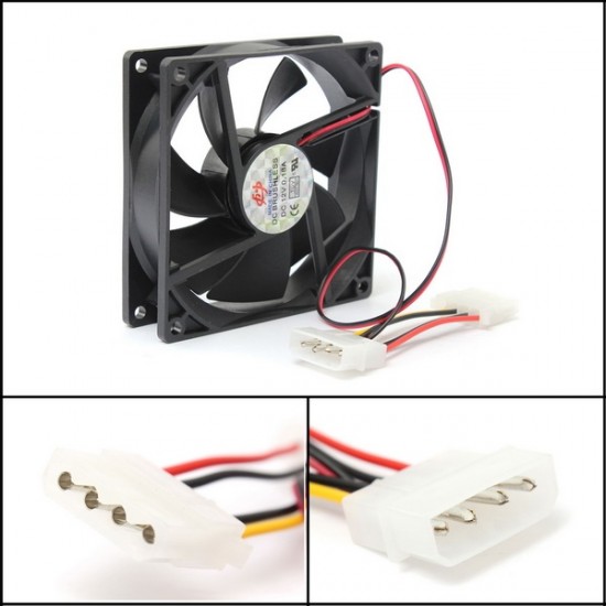 90x90x25mm 12V 4Pin Computer PC CPU Silent Cooling Cooler Case Fan 90x90x25mm 12V 4Pin Computer PC CPU Silent Cooling Cooler Case Fan