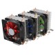 9cm LED 3 Pin CPU Cooling Fan Cooler Heat Sink For Intel LAG/1155/1156 AMD 754/AM2/AM2+AM3/FM1 9cm LED 3 Pin CPU Cooling Fan Cooler Heat Sink For Intel LAG/1155/1156 AMD 754/AM2/AM2+AM3/FM1