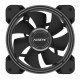 HALO PC Cooling Fan 4 Pin PWM 120mm Static LED RGB Computer Fan for Case and CPU Fan Replacement