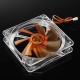 AK-183-L2B 120 x 120 x 25mm 3Pin Amber Cooling Fans Twin Ball Bearing for PC