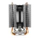 Colorful Backlit 3 Pin Single Fan 4 Copper Tube Dual Tower CPU Cooling Fan Cooler Heatsink for Intel AMD Colorful Backlit 3 Pin Single Fan 4 Copper Tube Dual Tower CPU Cooling Fan Cooler Heatsink for Intel AMD