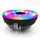 CH-M105 Silent Desktop Computer 12cmCPU Air Cooling Fan RGB Rainbow Colors LED Light Heatsink for i5 AMD CPU