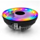 CH-M105 Silent Desktop Computer 12cmCPU Air Cooling Fan RGB Rainbow Colors LED Light Heatsink for i5 AMD CPU