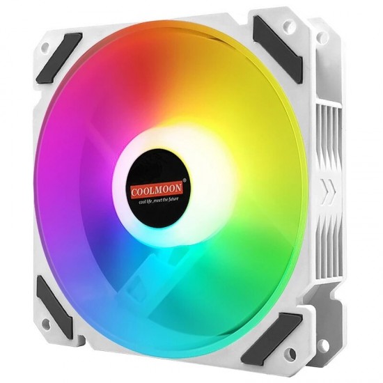 PWM Temperature Control Fan 12cm Chassis Fan ARGB Divine Synchronization Water Cooling CPU Radiator Fan