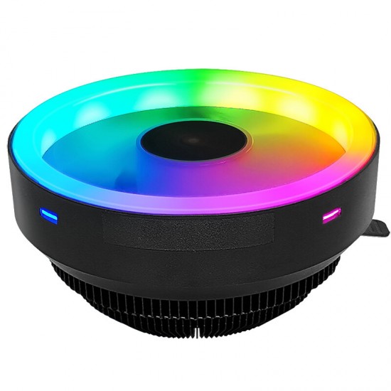 RGB CPU Cooler Heatsink LED 12V for Intel AMD PC Processor Desktop Cooling Radiator
