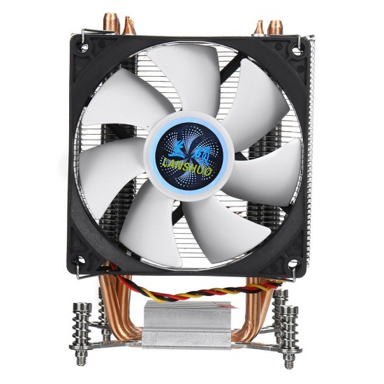 CPU Cooler 4 Copper Heatpipe Cooler Cooling Fan 90mm 3Pin CPU Cooler Fan Cooling Heatsink Radiator for Intel LGA 2011 X79 X99 299