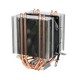 CPU Cooler Dual Tower for Intel LGA 775/1150/1151/1155/1156/1366 AMD 4 Heatpipe Radiator Quiet Cooling Fan Cooler for Computer