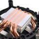 Colorful Backlit 3 Pin Single Fan 4 Copper Tube Dual Tower CPU Cooling Fan Cooler Heatsink for Intel AMD