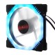 6PCS 5V 3Pin Adjustable RGB LED Light Computer Case PC Cooling Fan with Remote