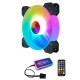 12cm RGB Cooling Fans Quiet Computer Case Chassis Fan Computer PC Cooler for PC Computer CPU