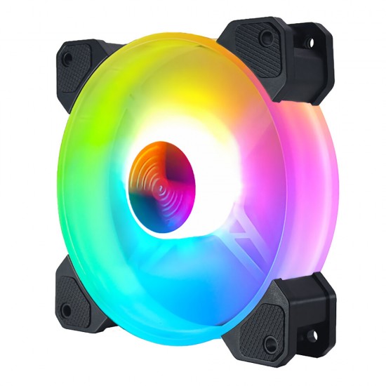 12cm RGB Cooling Fans Quiet Computer Case Chassis Fan Computer PC Cooler for PC Computer CPU