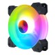 12cm RGB Cooling Fans Quiet Computer Case Chassis Fan Computer PC Cooler for PC Computer CPU