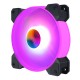 12cm RGB Cooling Fans Quiet Computer Case Chassis Fan Computer PC Cooler for PC Computer CPU