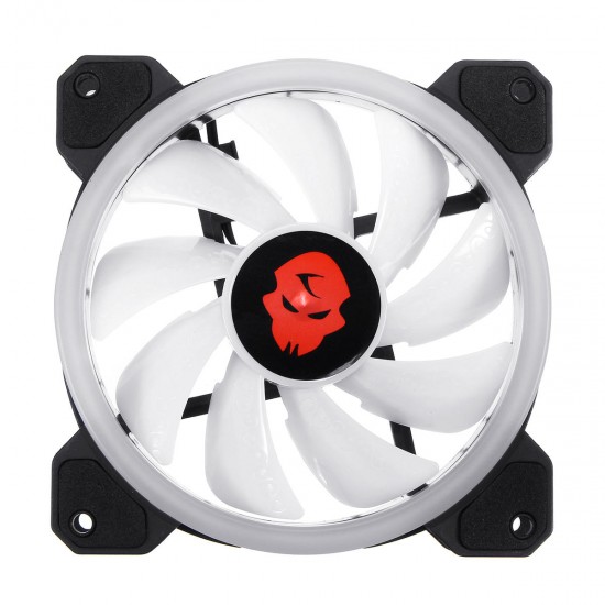 1PCS 120mm Adjustable RGB LED Light Computer PC Case Cooling Fan