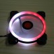 1PCS 120mm Adjustable RGB LED Light Computer PC Case Cooling Fan