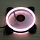 1PCS 120mm Adjustable RGB LED Light Computer PC Case Cooling Fan